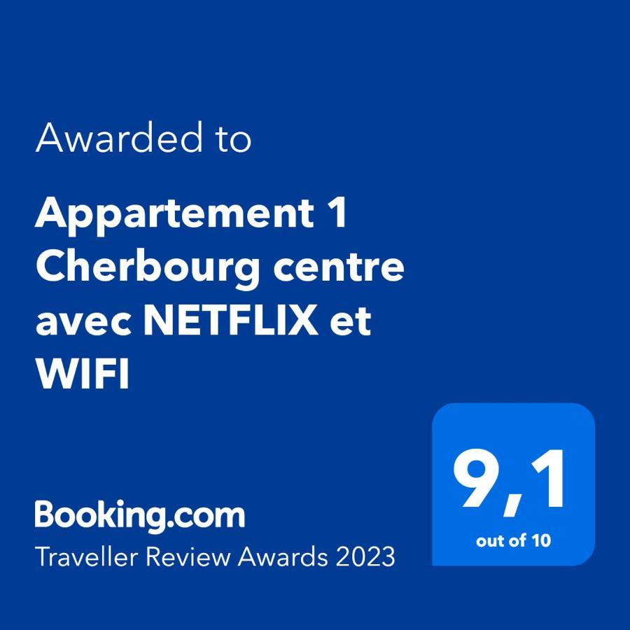 Appartement 1 Cherbourg Centre Avec Netflix Et Wifi Eksteriør bilde